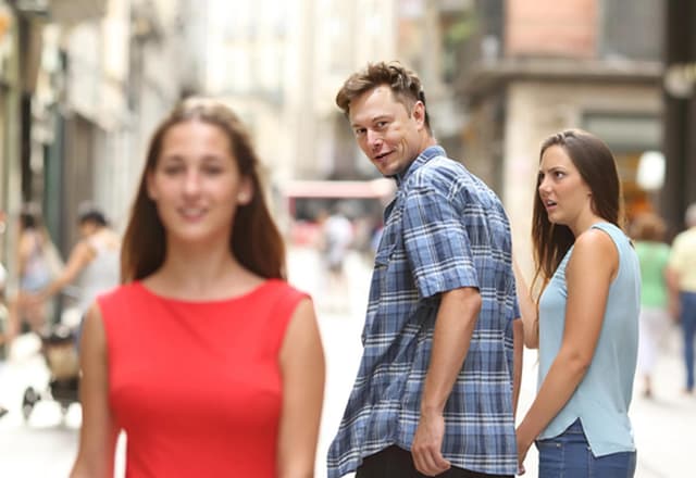 Distracted Boyfriend